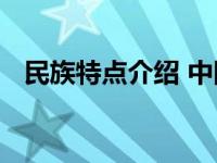 民族特点介绍 中国文化多样性的核心体现