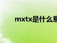 mxtx是什么意思 墨香铜臭笔名缩写