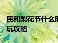 民和梨花节什么时候开 2025年具体时间及游玩攻略